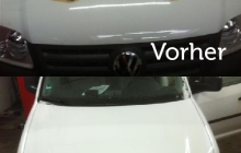 VW Caddy - Aufkleberentfernung